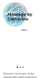 Mobile Screenshot of massagebycatherine.com